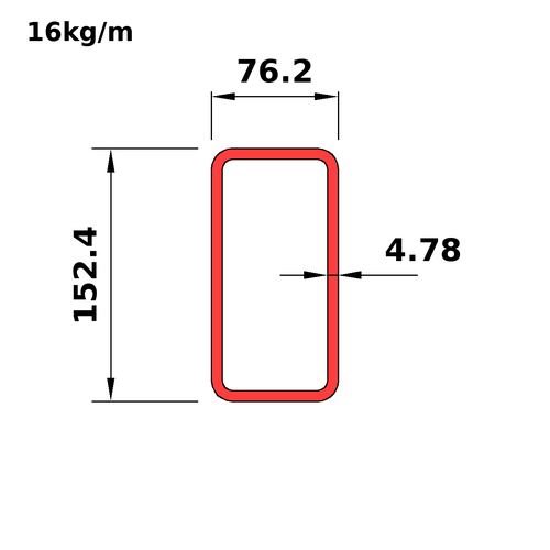 HA152x76x4.8