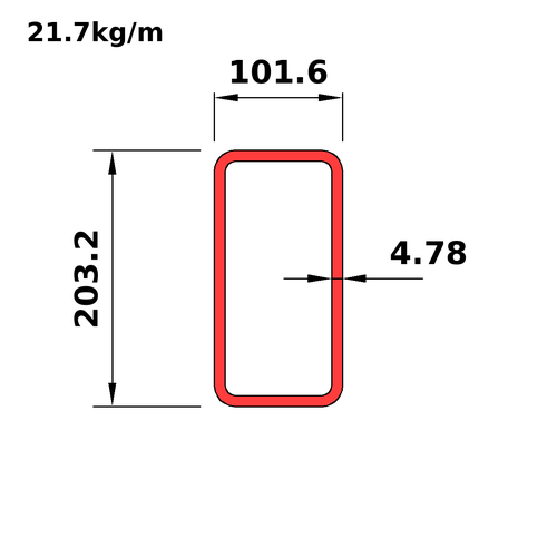 HA203x102x4.8
