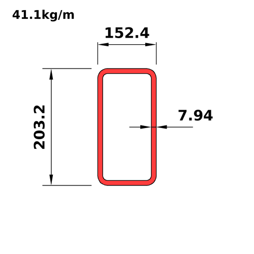 HA203x152x7.9