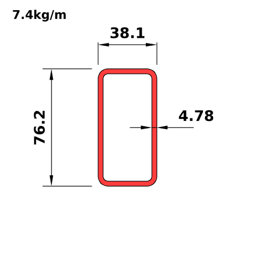 HA76x38x4.8