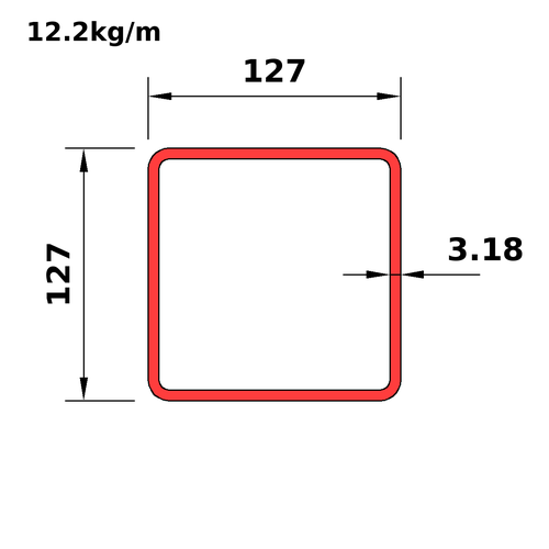 HA127x127x3.2