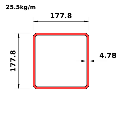 HA178x178x4.8
