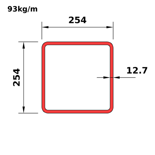 HA254x254x13