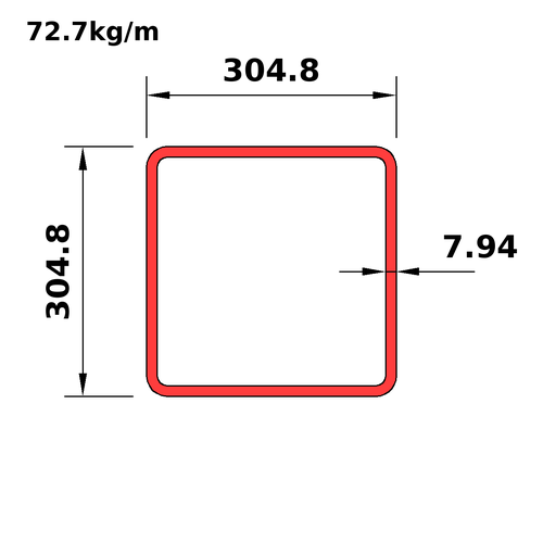 HA305x305x7.9