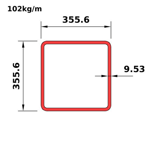 HA356x356x9.5