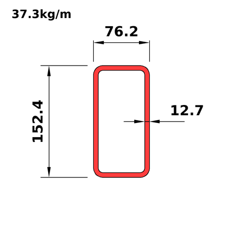 HS152x76x13
