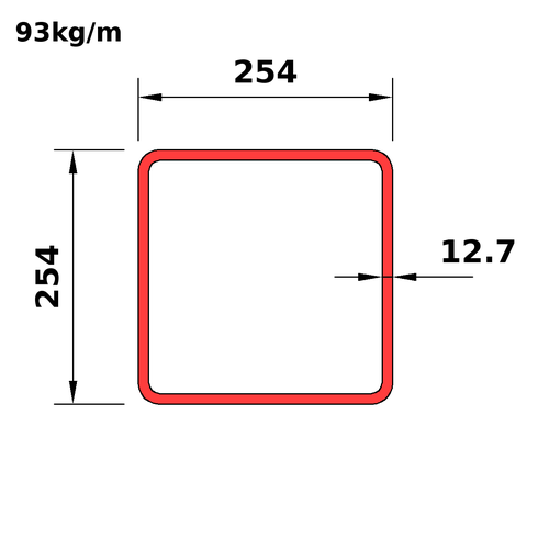 HS254x254x13