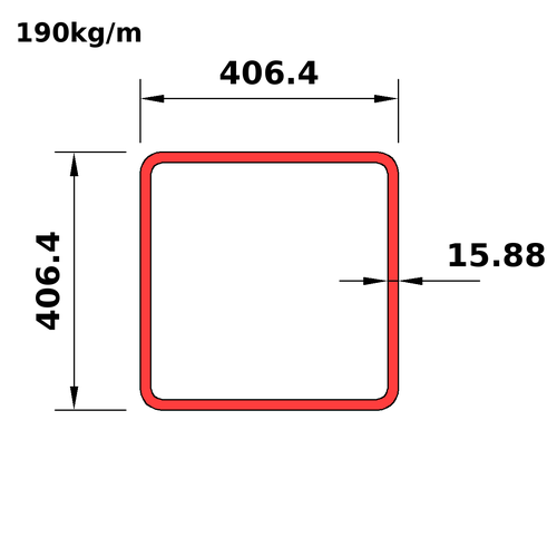 HS406x406x16
