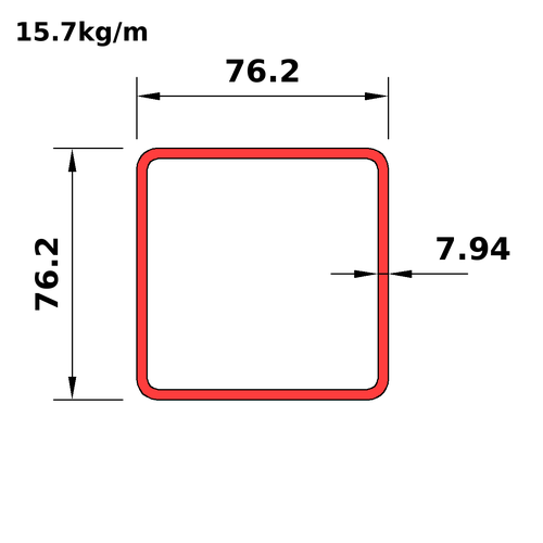 HS76x76x7.9