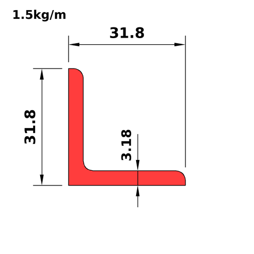L32x32x3.2