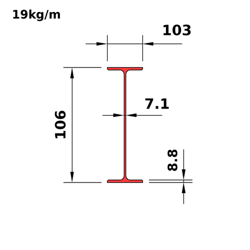 W100x19