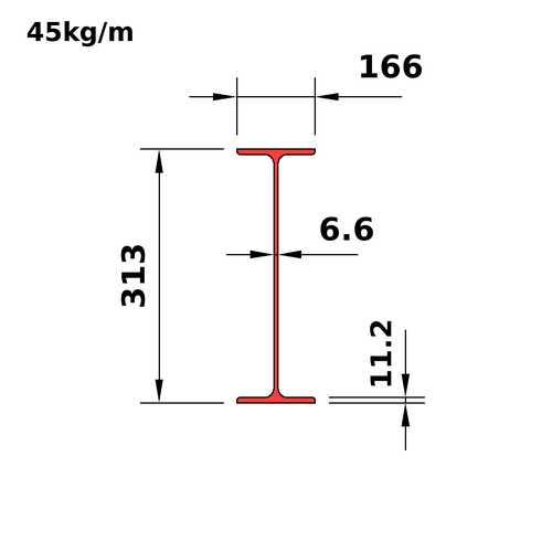 W310x45