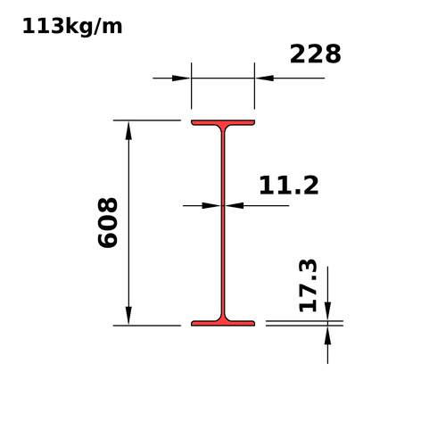 W610x113